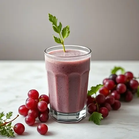 Grapes Celery Flush & Flow Smoothie