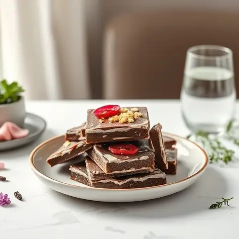 Nutritious Cocoa Coconut Yogurt Bark
