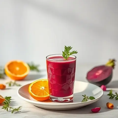Beet Orange Cycle Support Smoothie