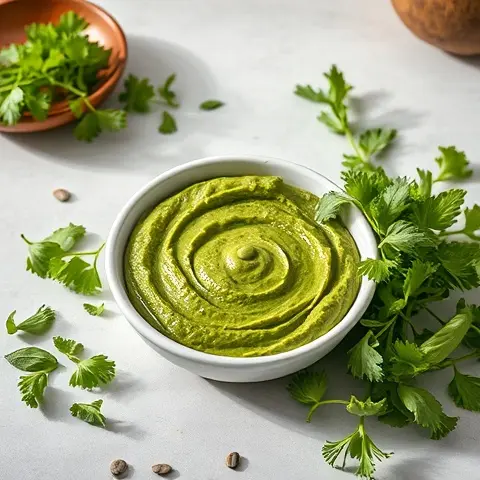 Cilantro-Pumpkin Seed Green Dip