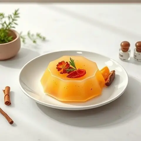 Low-Sugar Cinnamon Sujeonggwa Jelly