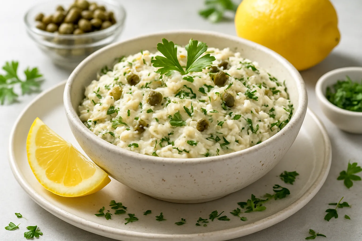 Lemon-Herb White Fish Spread