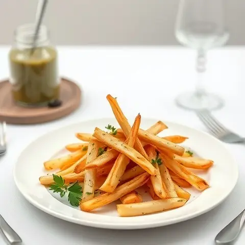 Crispy Oven-Baked Turnip Fries with Smoked Paprika