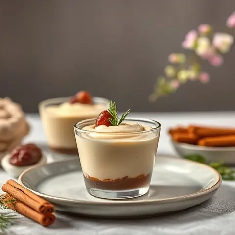 Decadent Cinnamon Date Pudding Cups
