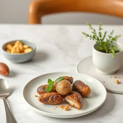 Nutritious Tahini-Date Bites for Postpartum Wellness