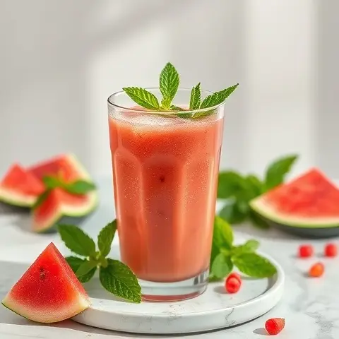 Watermelon Mint Cooling Relief Smoothie
