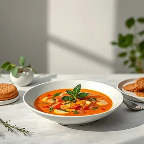 Collagen-Infused Gazpacho (No Bread)