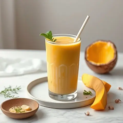 Mango Coconut Water Electrolyte Smoothie
