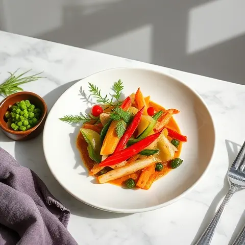 Southeast Asian Spiced Pickles (Sugar-Free, Vegan Option)