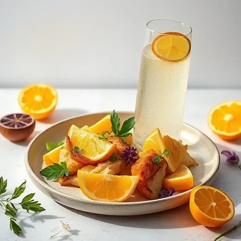 Yuzu Sparkling Refresher