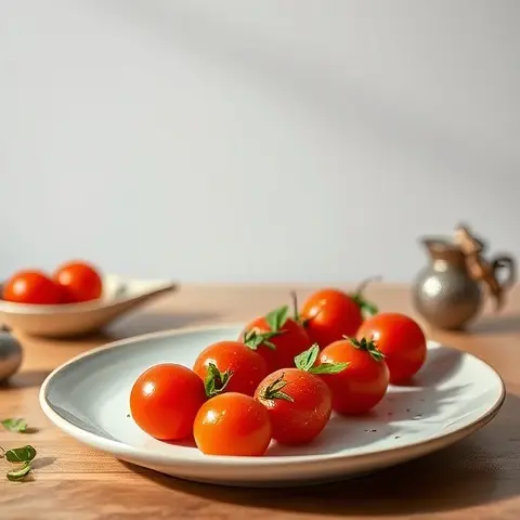 Japanese Shiso Tomato Skewers