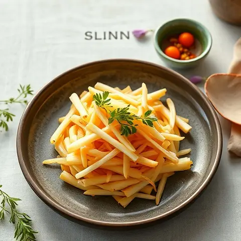 Vibrant Pickled Lotus Root