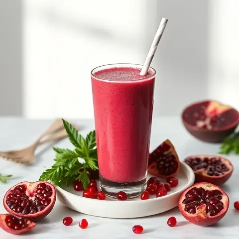 Pomegranate Beet Vitality Smoothie