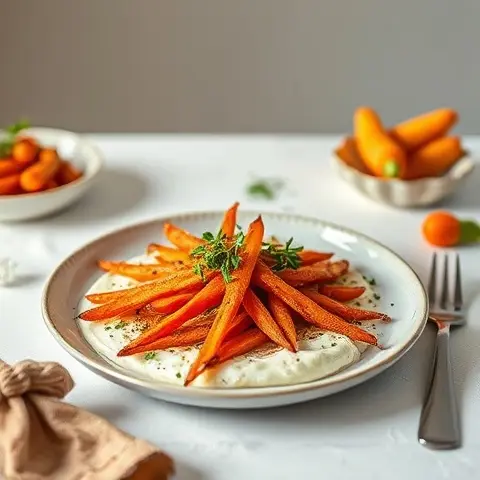 Spiced Carrot Matchsticks with Cumin and Coriander