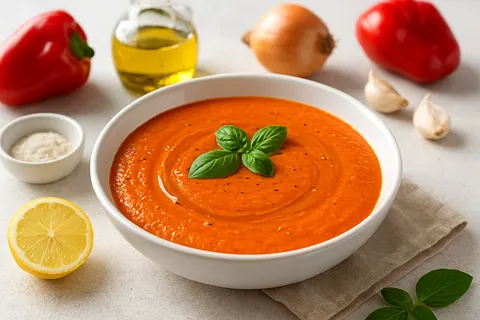 Collagen Roasted Red Pepper Soup