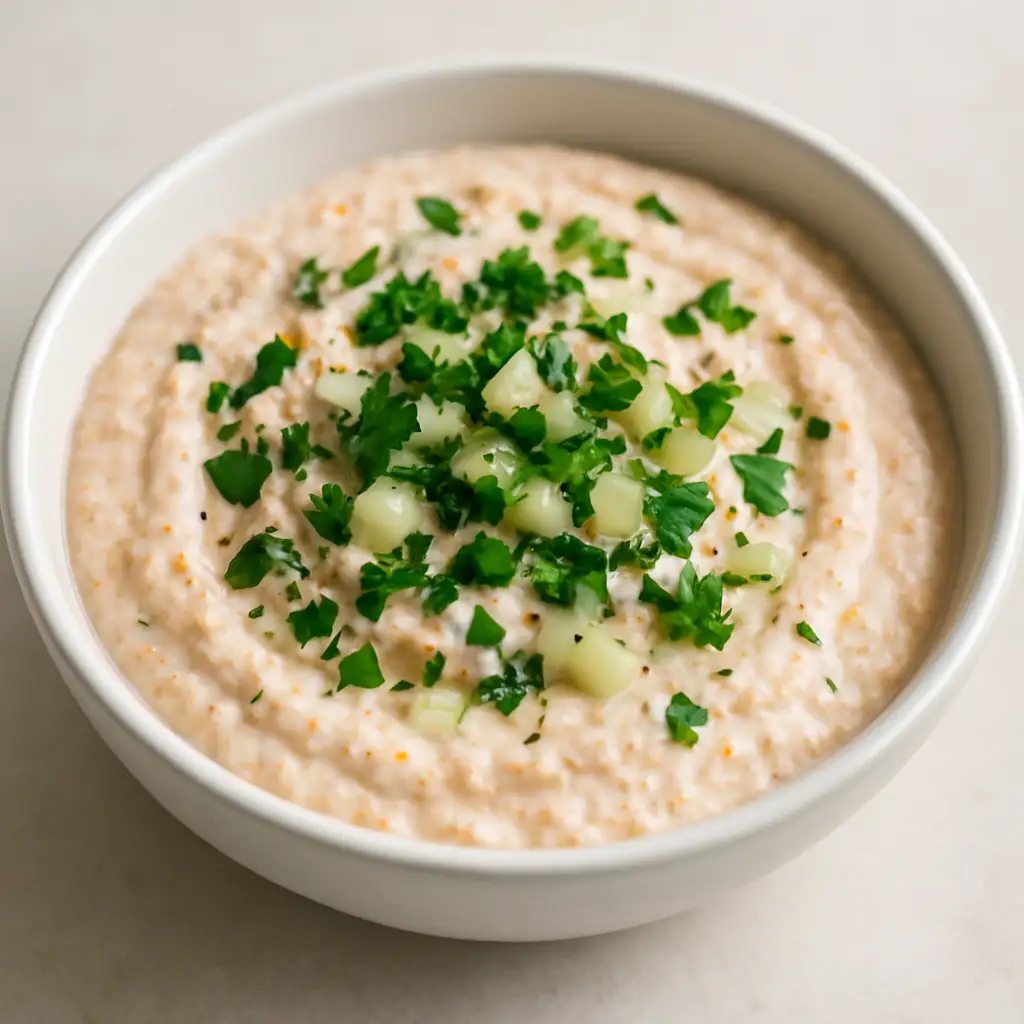 Taramasalata-Style Smoked Fish Roe Dip (Low-Carb)