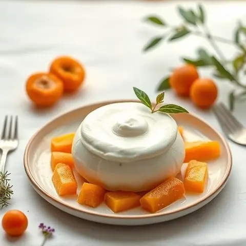 High-Protein Apricot Yogurt Cream (Kayısı-Style)