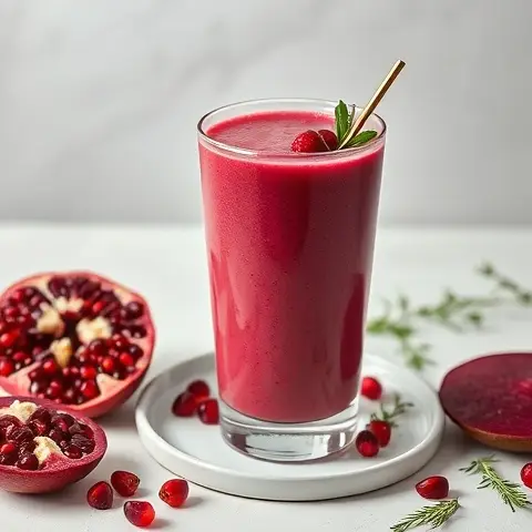 Pomegranate Beet Gentle Circulation Smoothie