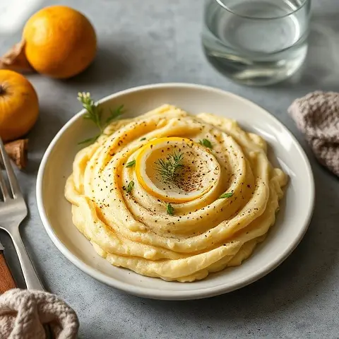 Lemon-Pepper Roasted Turnip Mash