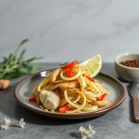 Ginger-Garlic Napa Cabbage Stir-Fry