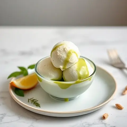 Creamy Matcha Coconut Ice Cream