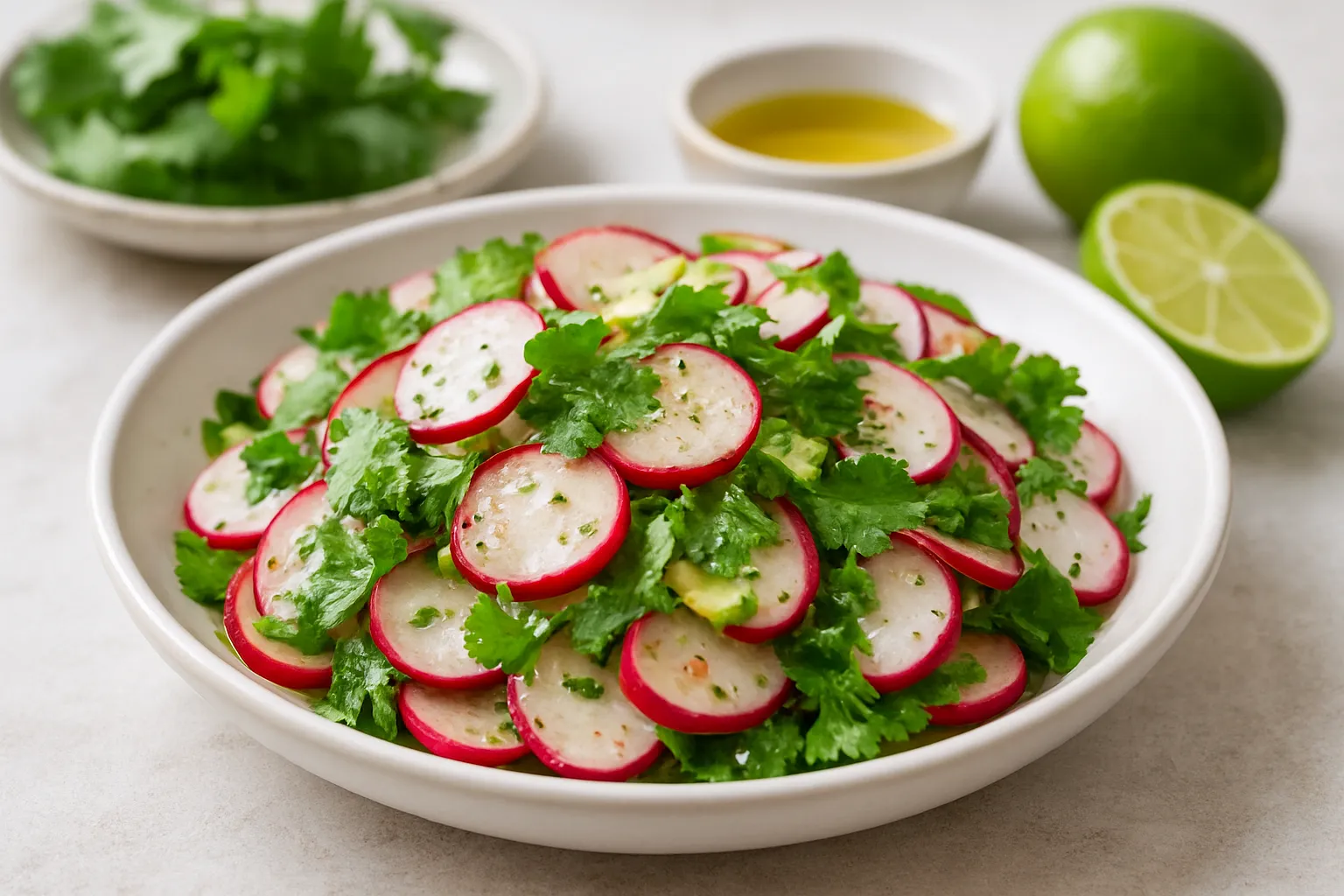 Cilantro-Lime Radish Salad
