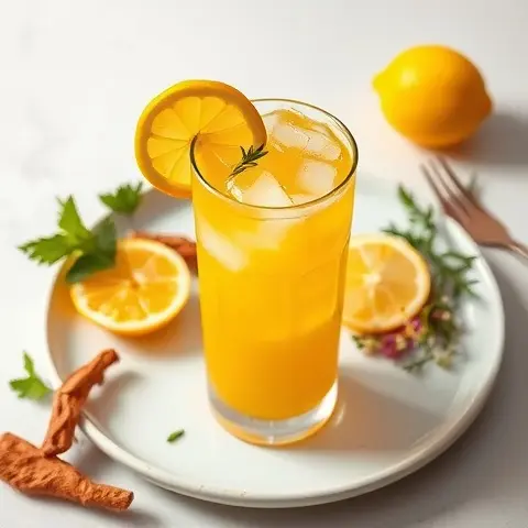 Zesty Turmeric Lemonade