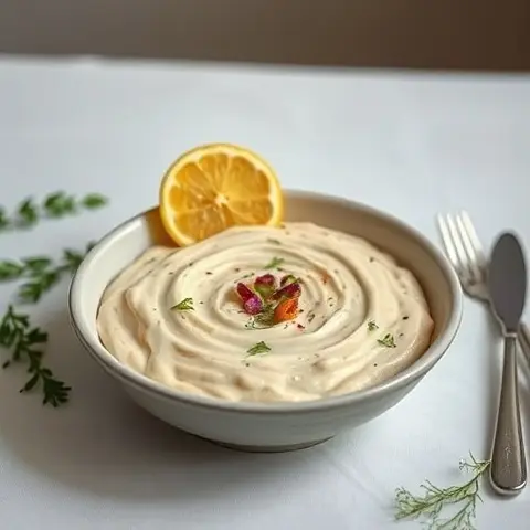 Lemon-Roasted Garlic White Bean Dip