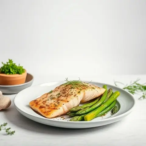 Herb-Roasted Salmon with Asparagus