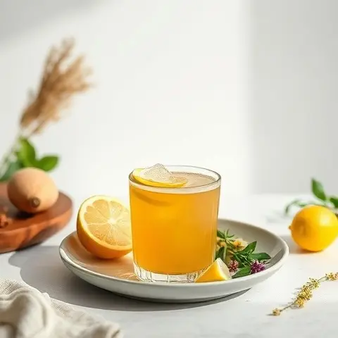 Ginger-Lemon Honey Warm Sip