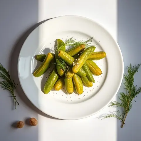 Fermented Polish Dill Pickles (Ogórki Kiszone)