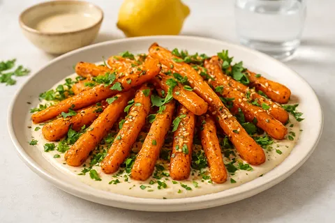 Cumin-Roasted Carrot and Tahini Salad