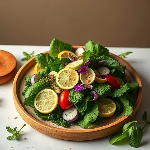 Kale, Lemon & Ginger Detox Salad