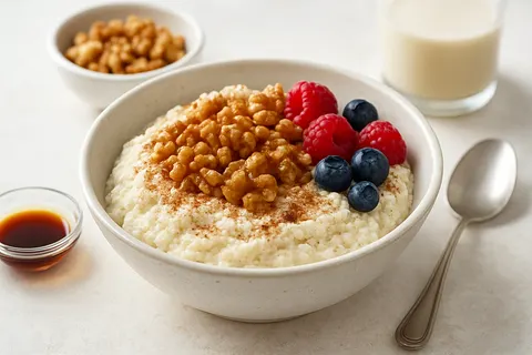 Walnut-Cinnamon Ricotta Protein Bowl