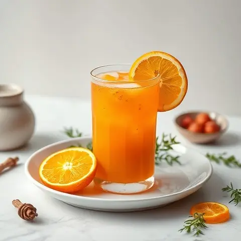 Spiced Carrot and Orange Energizer