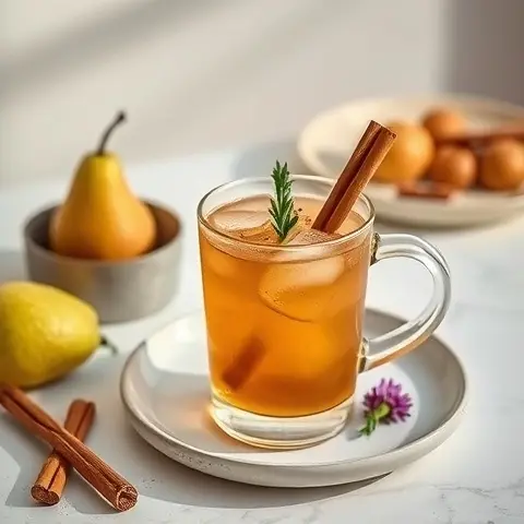 Spiced Pear Warm Toddy
