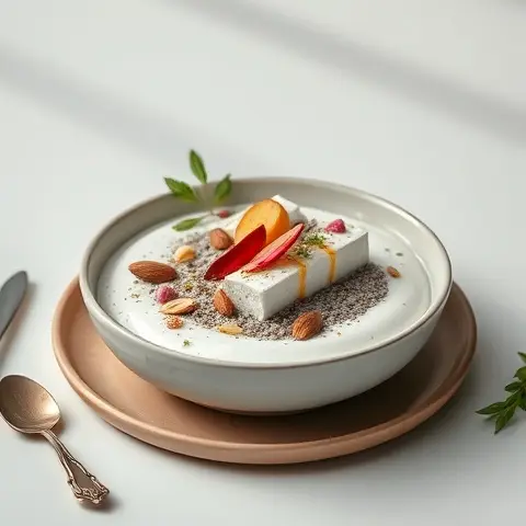Coconut-Almond Chia Pudding (No Sweetener)