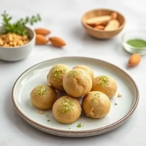 Matcha Almond Butter Bites (Unsweetened)