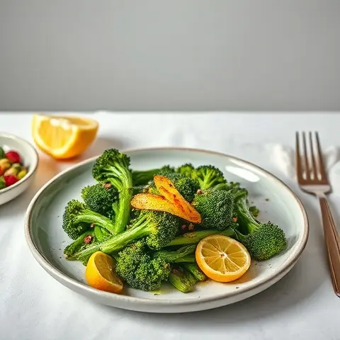 Sautéed Broccolini with Lemon Zest and Chili Flakes