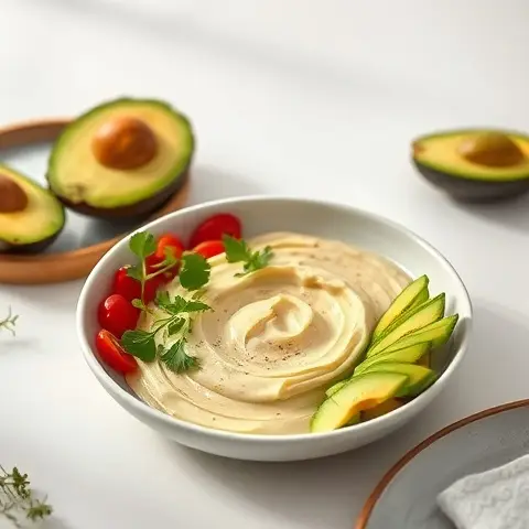 Miso-Avocado Wasabi Dip (Low-Carb)