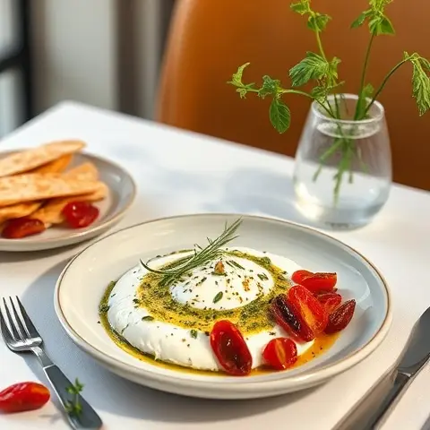 Sun-Dried Tomato Pesto Ricotta Dip (Low-Carb)