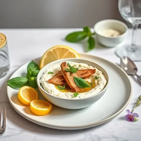 Lemon-Basil Sardine and Ricotta Spread