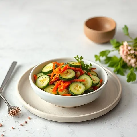 Korean-Style Cucumber Kimchi Spears