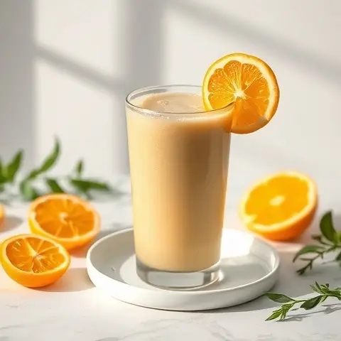 Citrus-Ginger Marine Collagen Smoothie