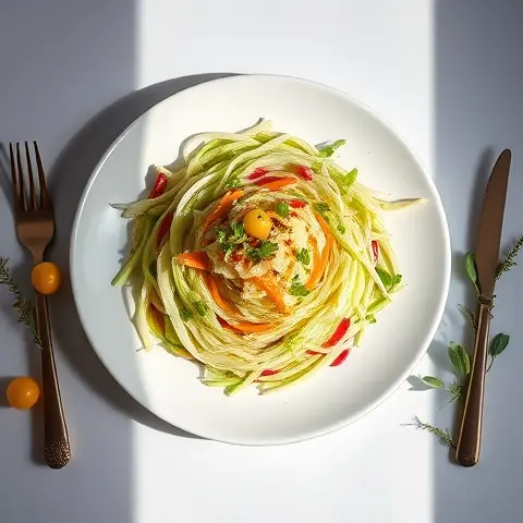 Zesty Cabbage Slaw (Sesame-Free)