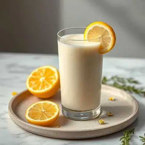 Lemon-Ginger Kefir Smoothie