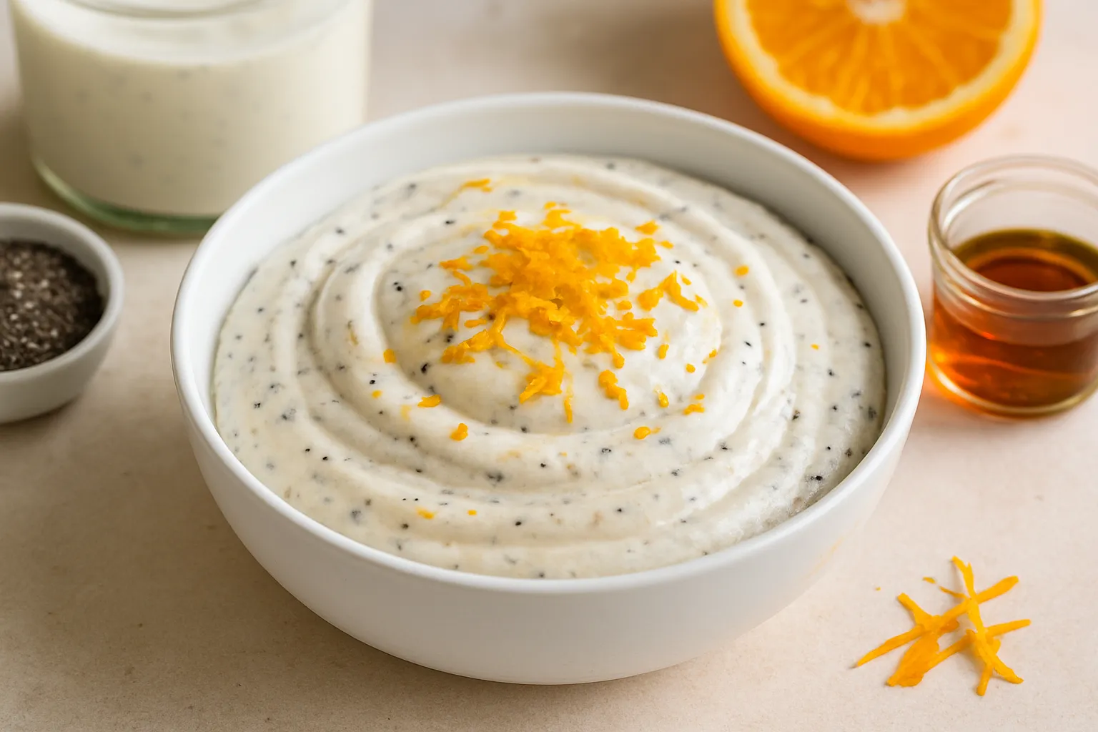 Coconut Orange-Free Mousse