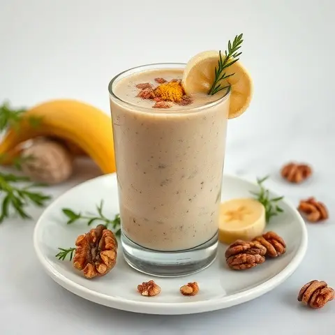 Walnut Banana Omega Smoothie