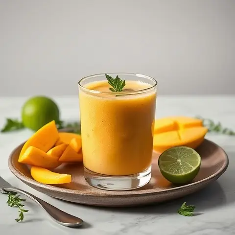 Collagen Mango-Lime Smoothie (No Sugar)