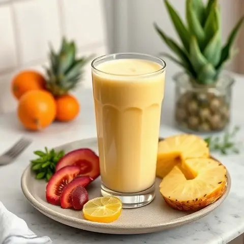 Aloe Pineapple Soothing Smoothie